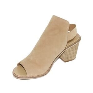 Western Leather Ankle Booties Suede Chinese Laundry Caleb Womens 11 Block Heel